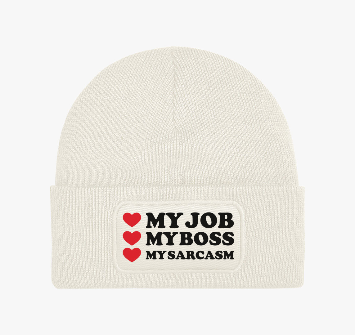 Love job boss téli sapka — Fehér