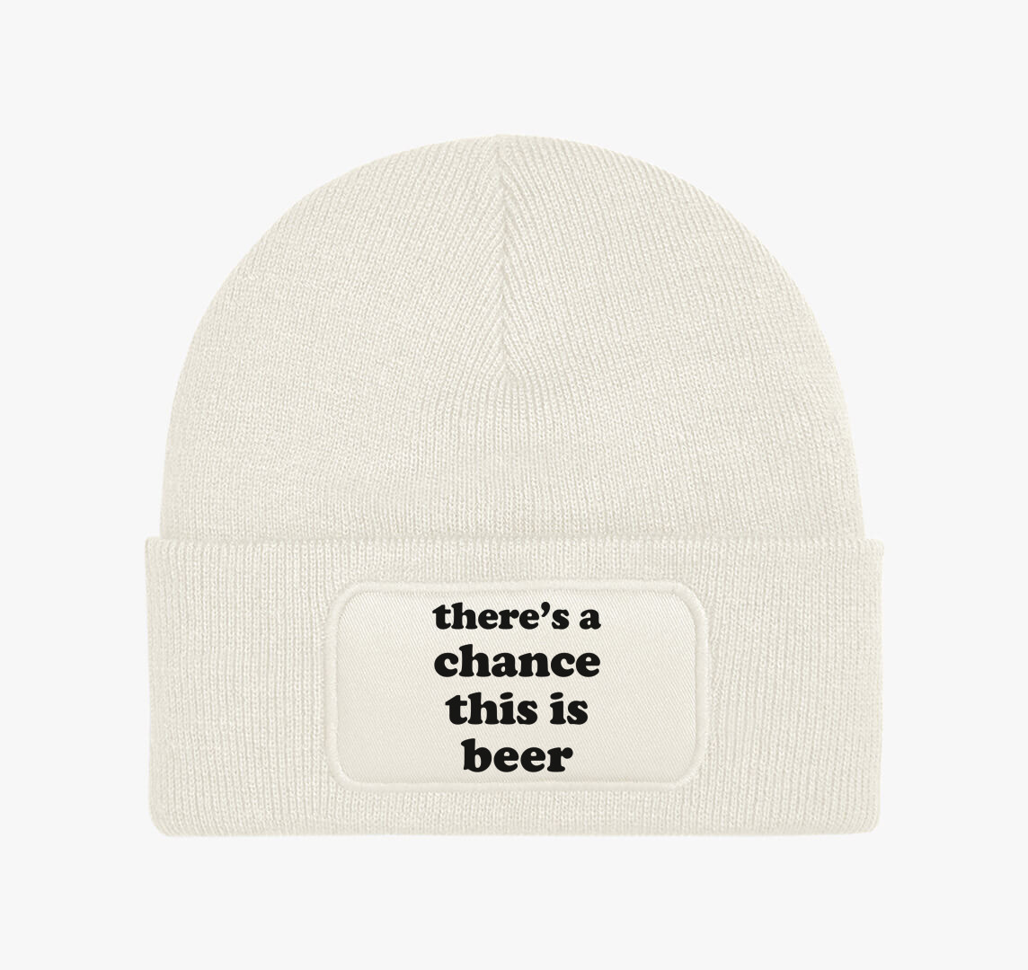 Beer chance téli sapka — Fehér