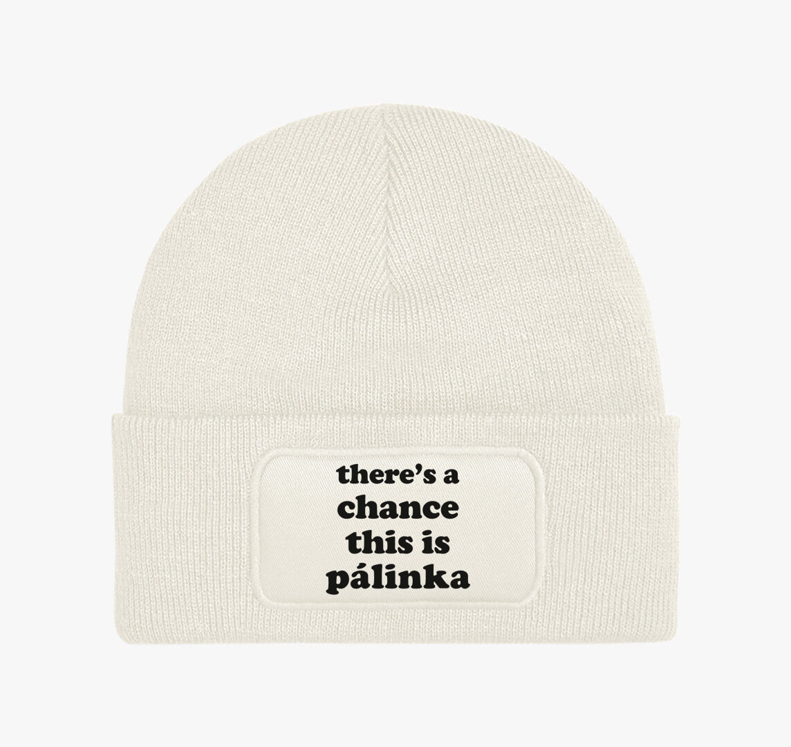 Pálinka chance téli sapka