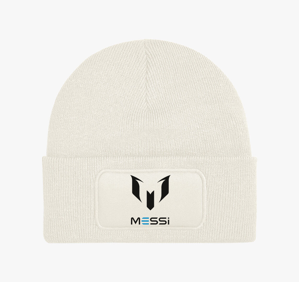 Messi téli sapka — Fehér