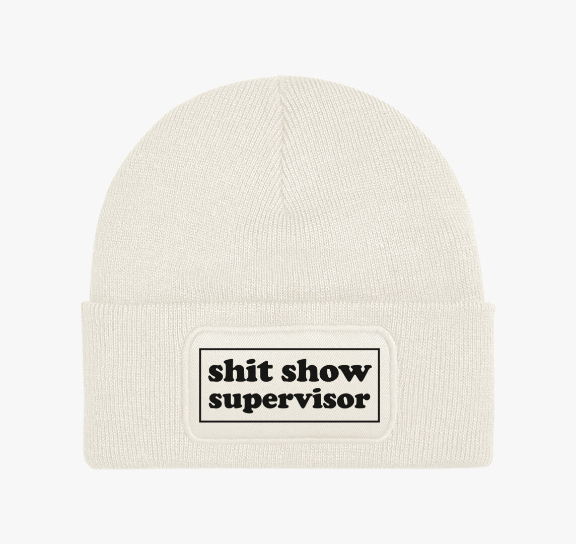 Shit show supervisor téli sapka