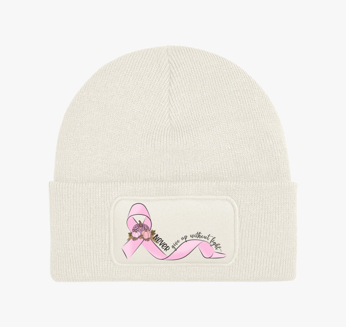 Pink ribbon téli sapka