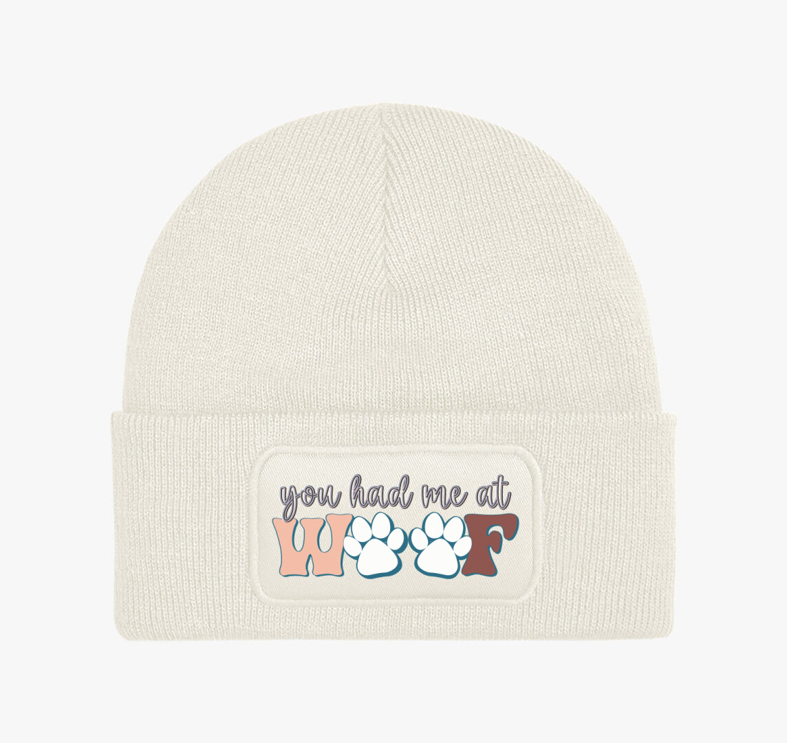 Woof téli sapka — Fehér