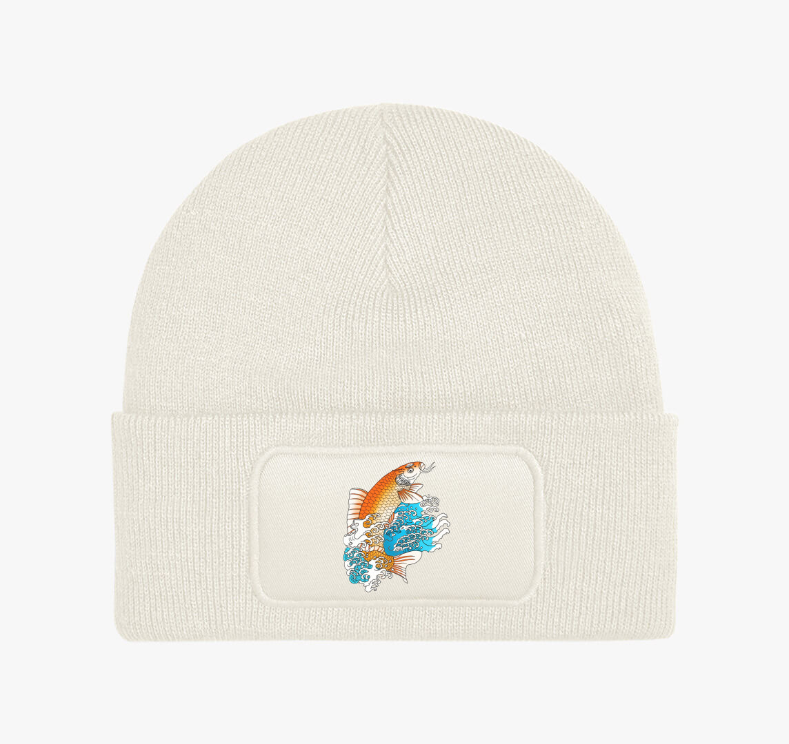 Koi halas 2.0 téli sapka — Fehér