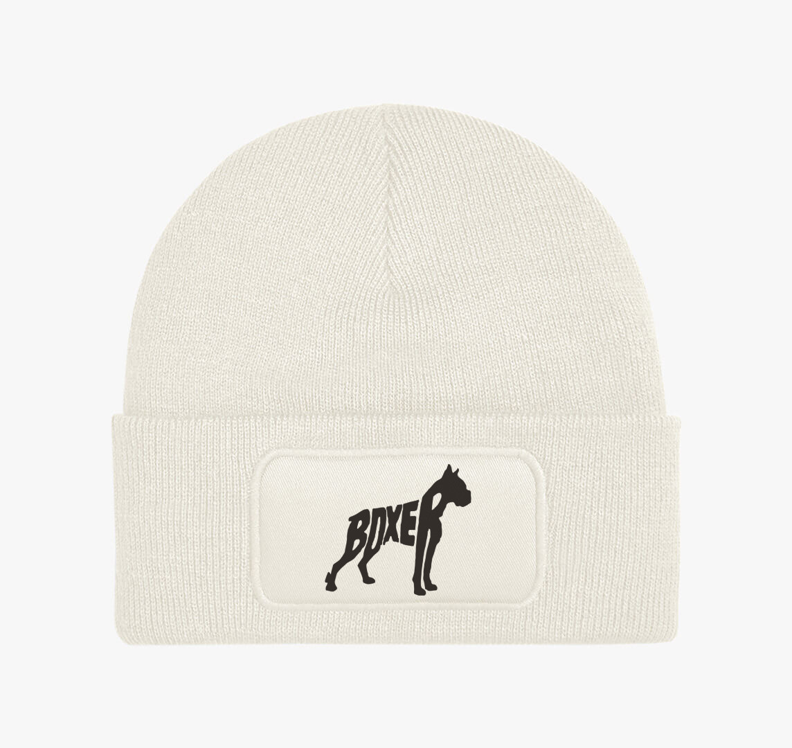 Boxer téli sapka — Fehér