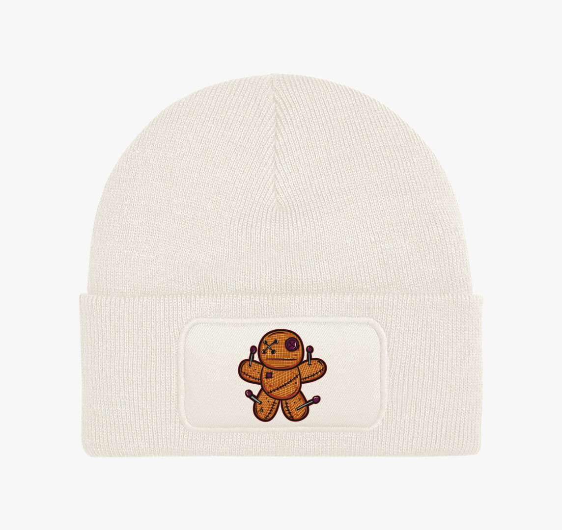 Voodoo babás téli sapka — Fehér