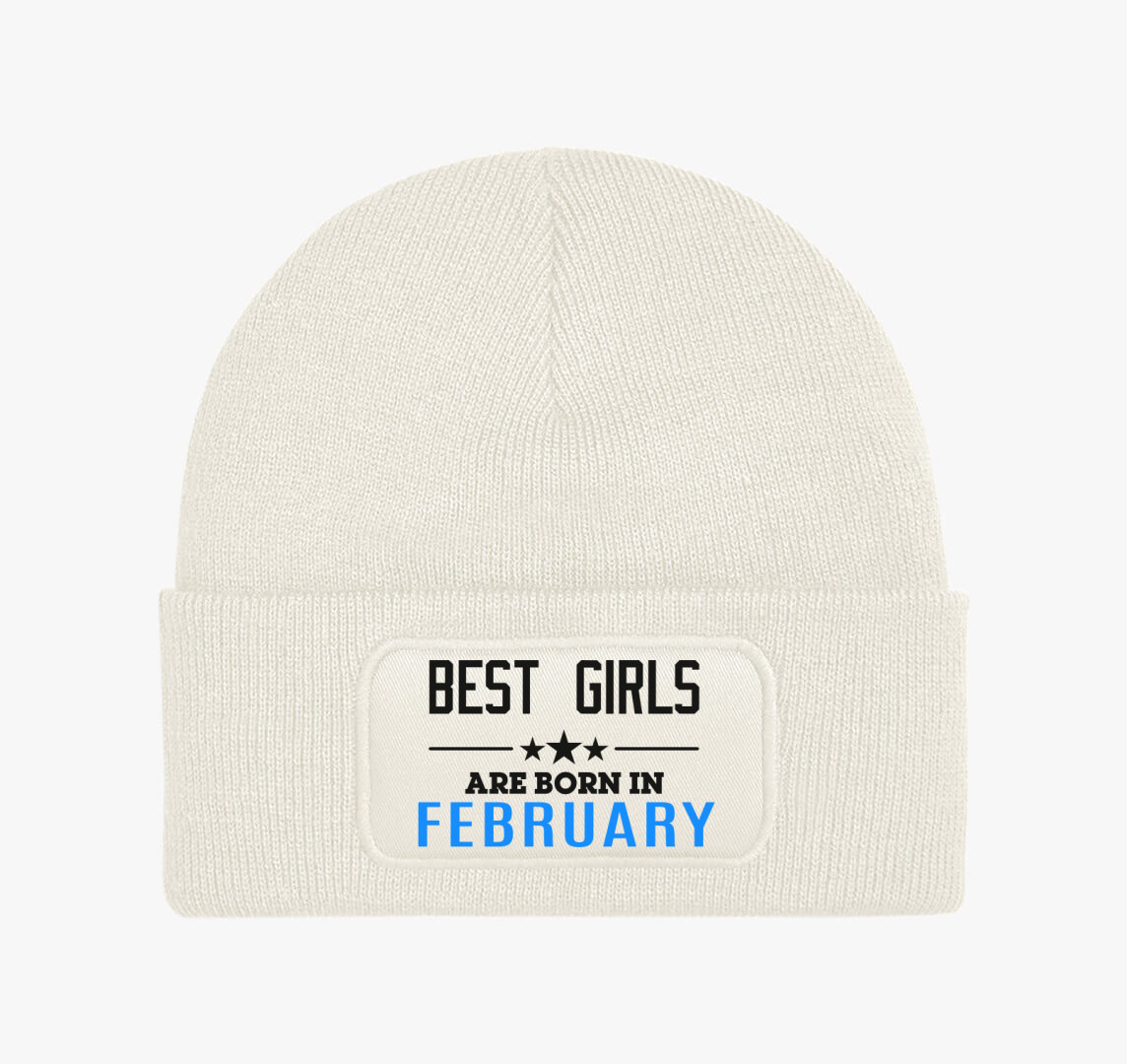Best girls born (választható hónap) téli sapka