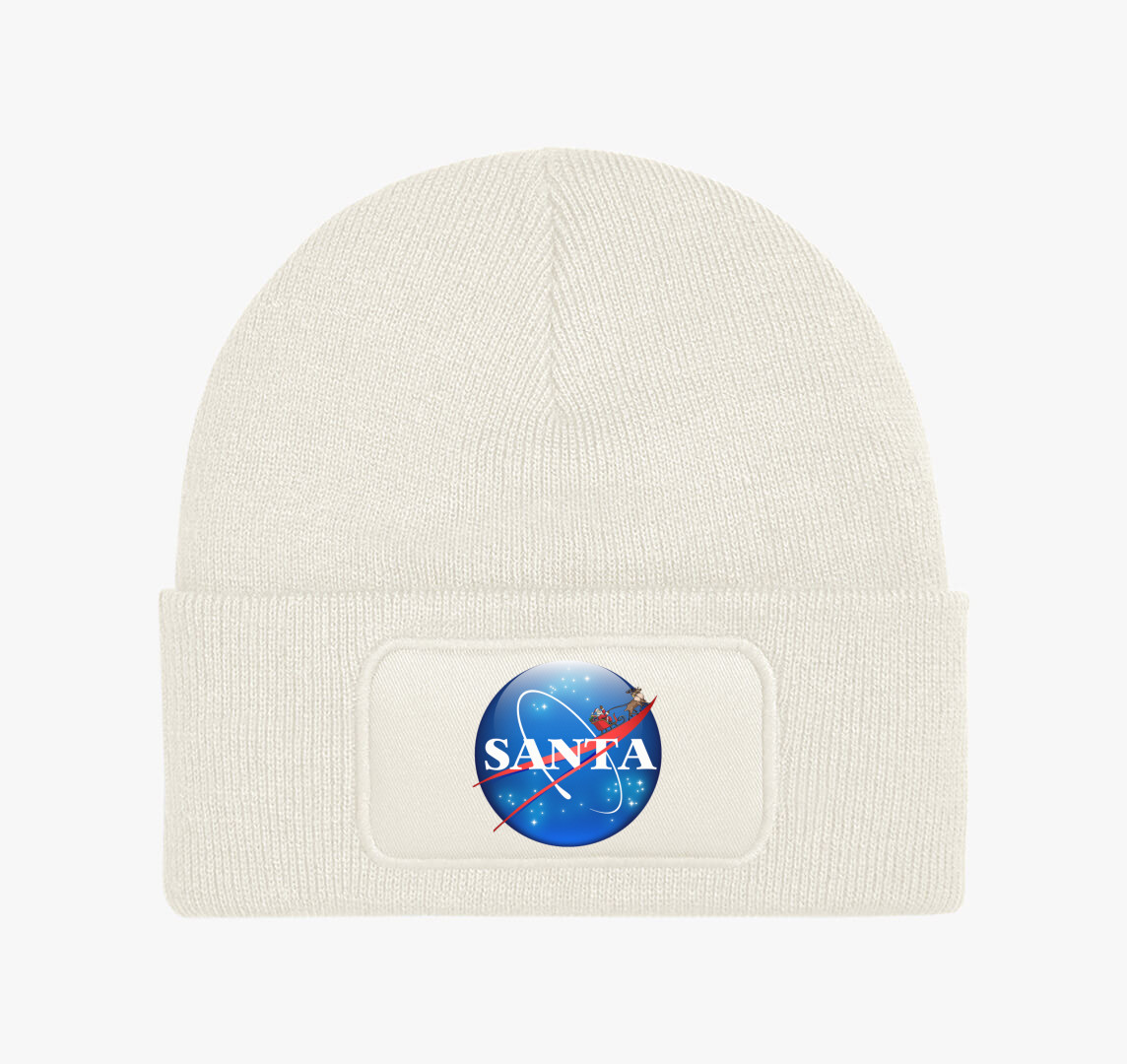 NASA Mikulás téli sapka — Fehér