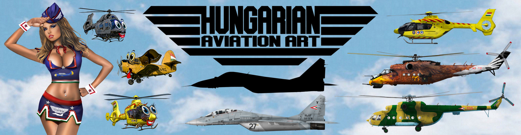 Hungarian Aviation Art