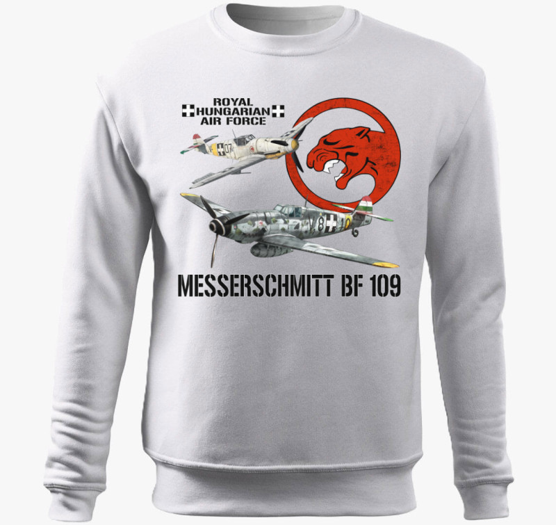 Messerschmitt BF 109 3 belebújós pulóver — Fehér
