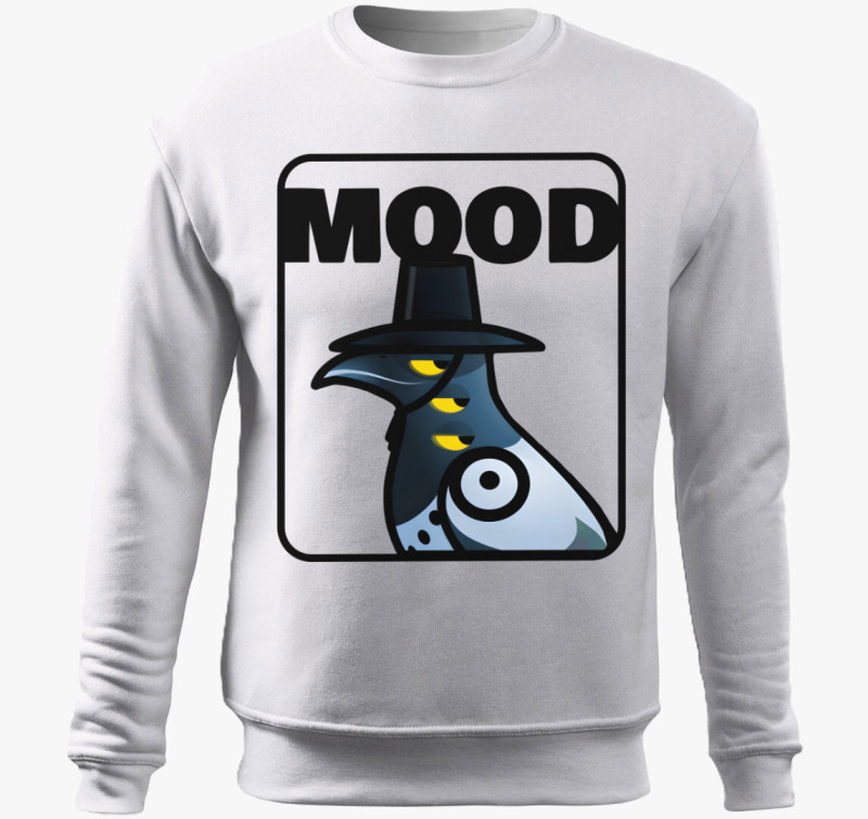 Huntrix szarka mood belebújós pulóver — Fehér