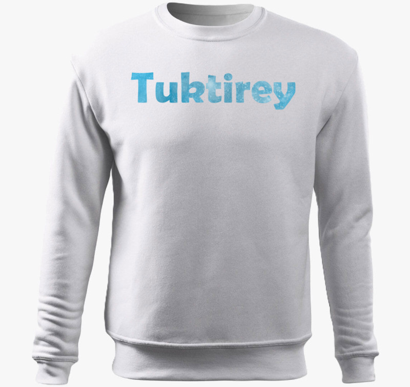Tuktirey belebújós pulóver — Fehér