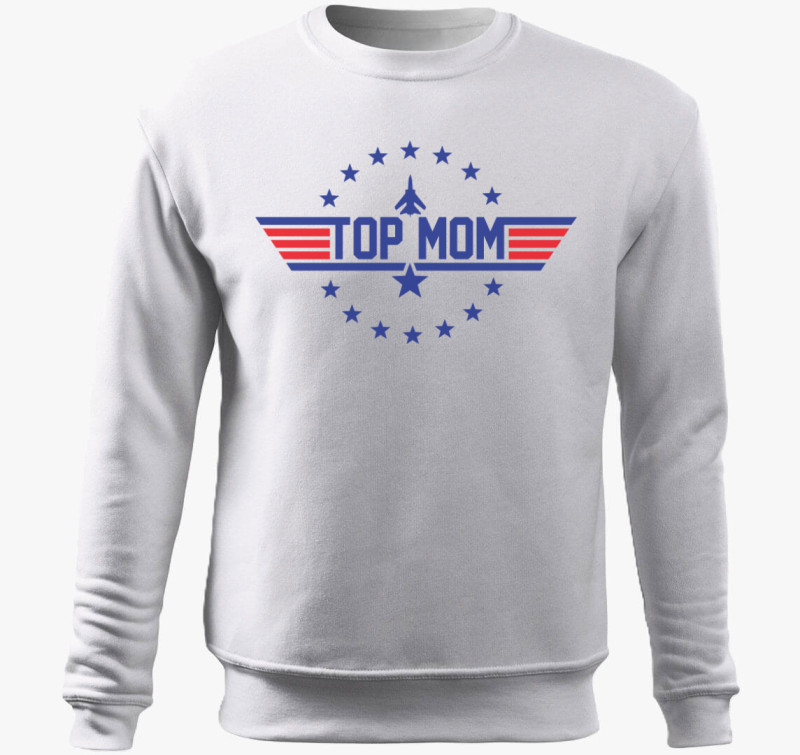 Top Mom belebújós pulóver — Fehér