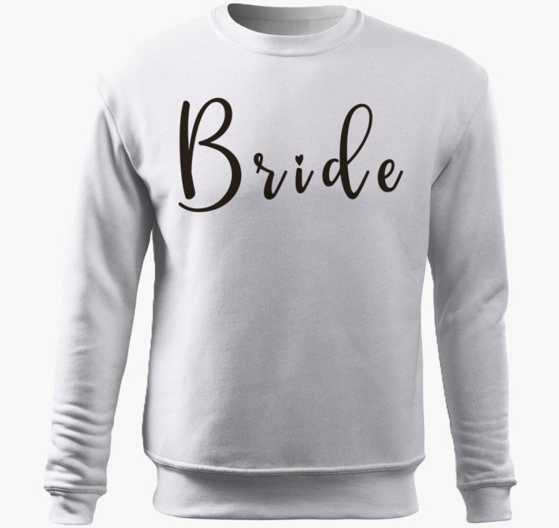 Bride szivecske belebújós pulóver — Fehér