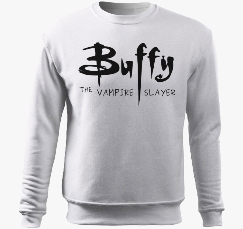 Buffy belebújós pulóver — Fehér