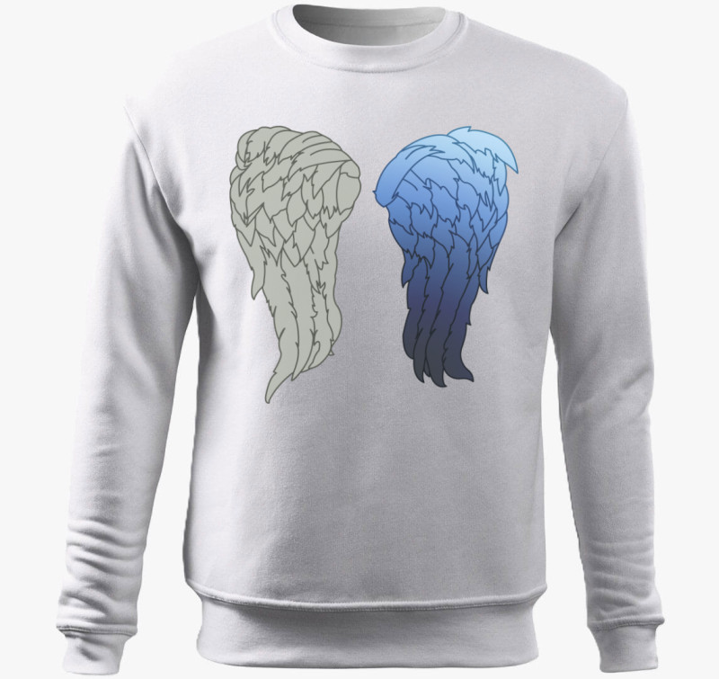 Daryl vest wings belebújós pulóver — Fehér