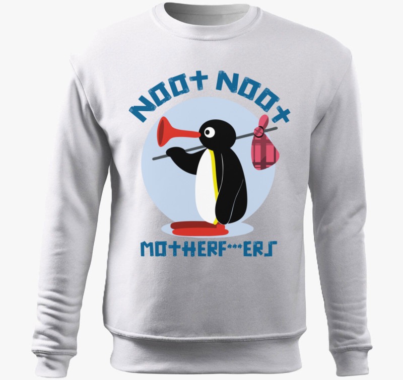 Noot Noot belebújós pulóver — Fehér