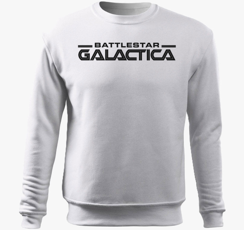 Battlestar Galactica belebújós pulóver — Fehér