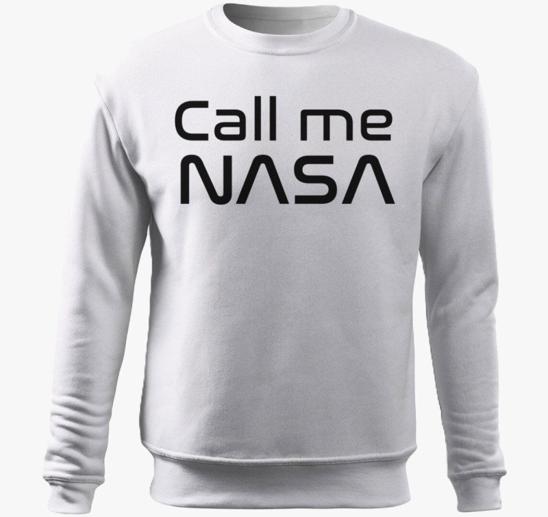 Hívjatok úgy, hogy a NASA belebújós pulóver — Fehér