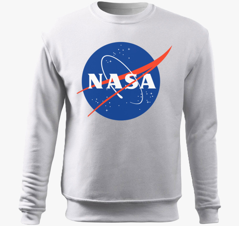 Nasa belebújós pulóver - Felszállásra készen! — Fehér