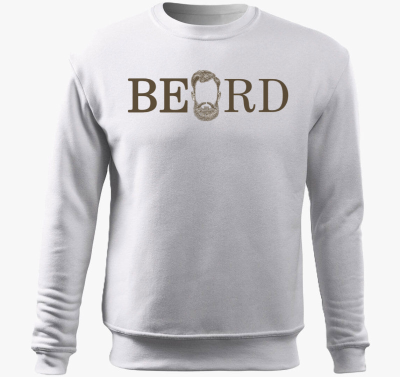 BEARD Brand belebújós pulóver — Fehér
