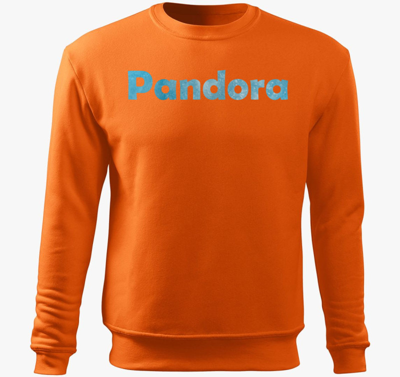 Pandora belebújós pulóver — Narancs