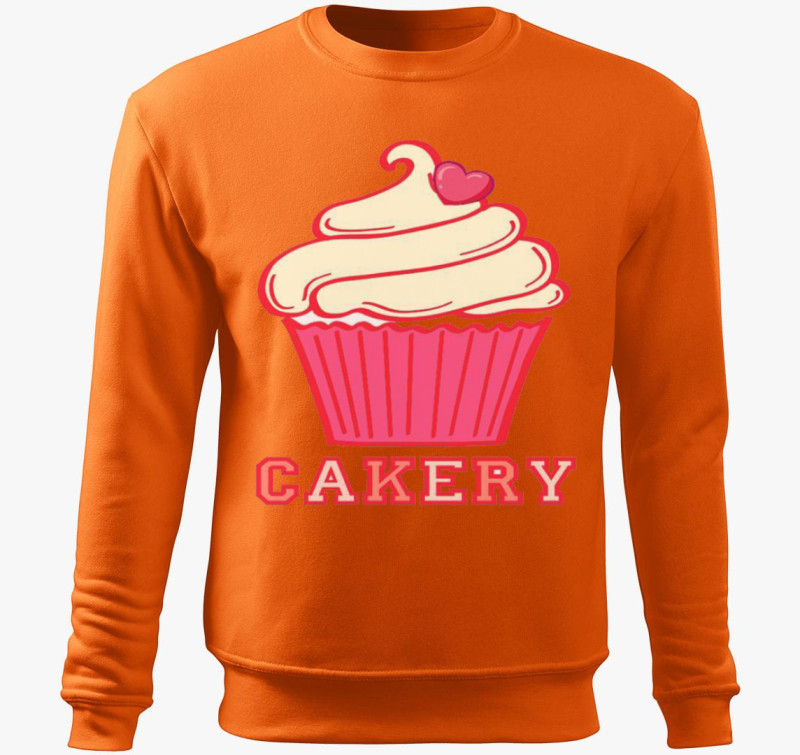 Cakery belebújós pulóver — Narancs