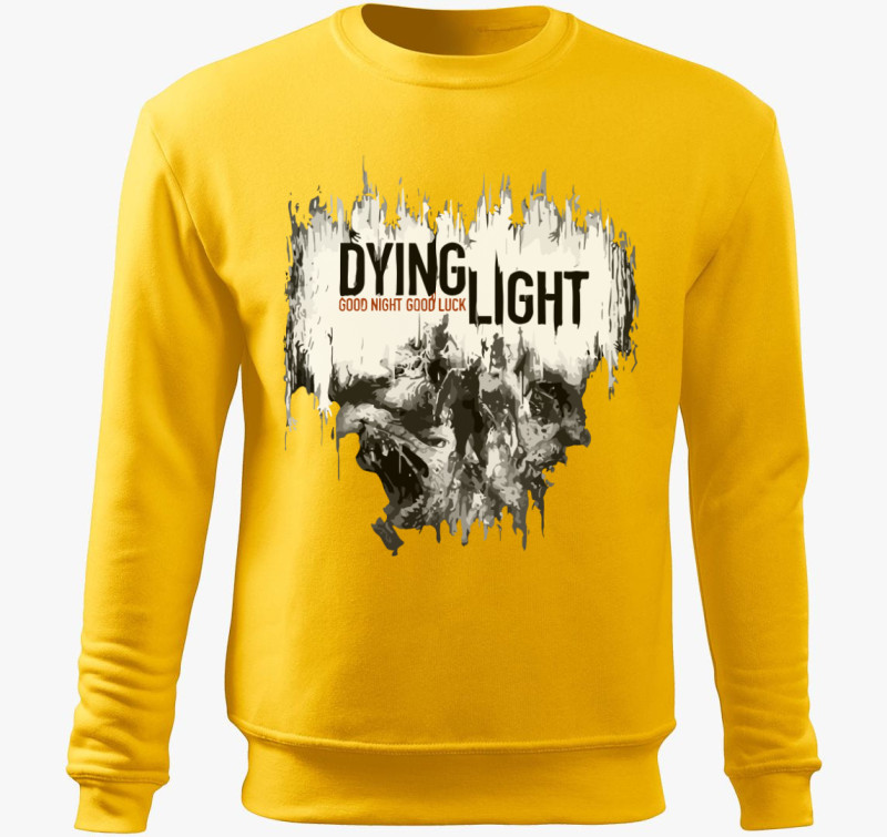 Dying Light Good Night Good Luck belebújós pulóver — Sárga