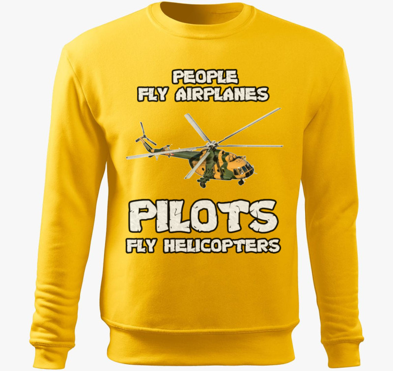 Fly Mi-17 belebújós pulóver — Sárga