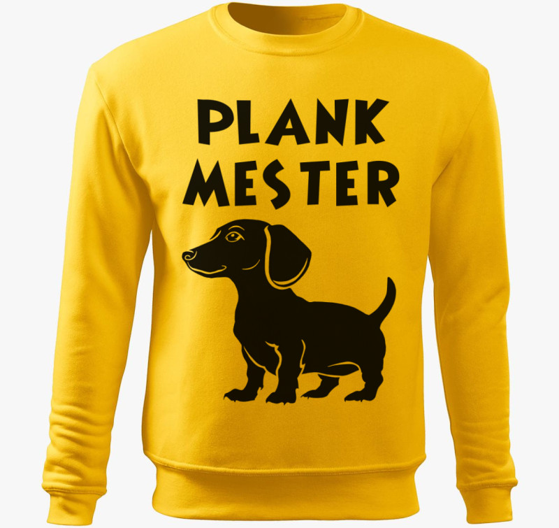 Tacsi Plank mester belebújós pulóver — Sárga