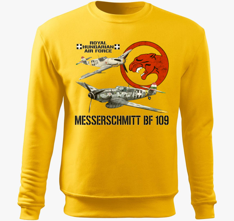 Messerschmitt BF 109 3 belebújós pulóver — Sárga