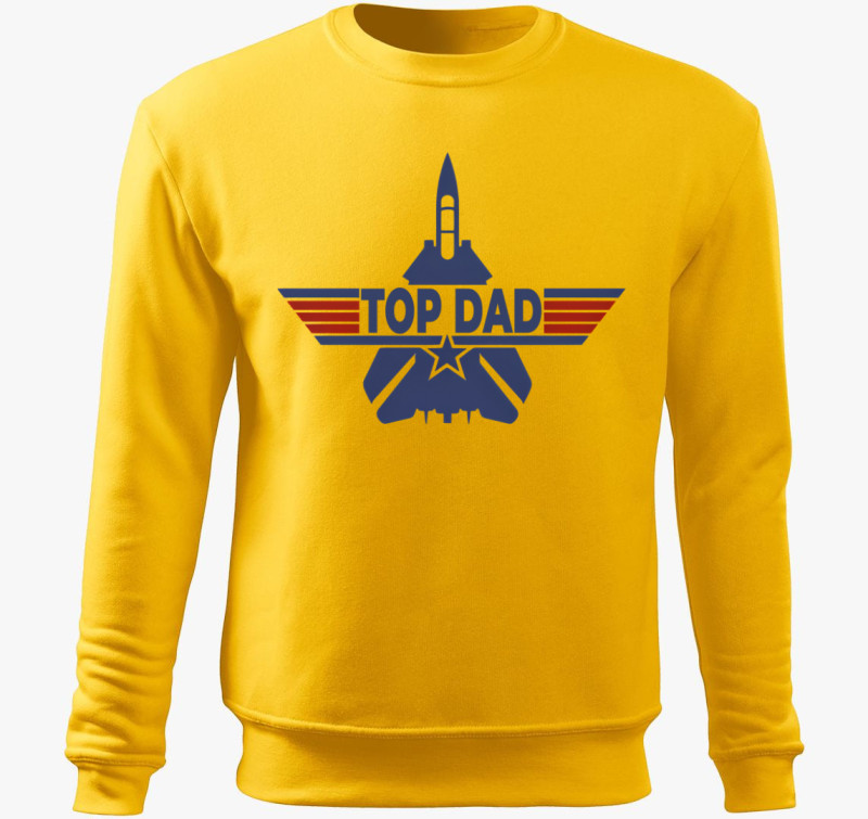 Top dad belebújós pulóver — Sárga
