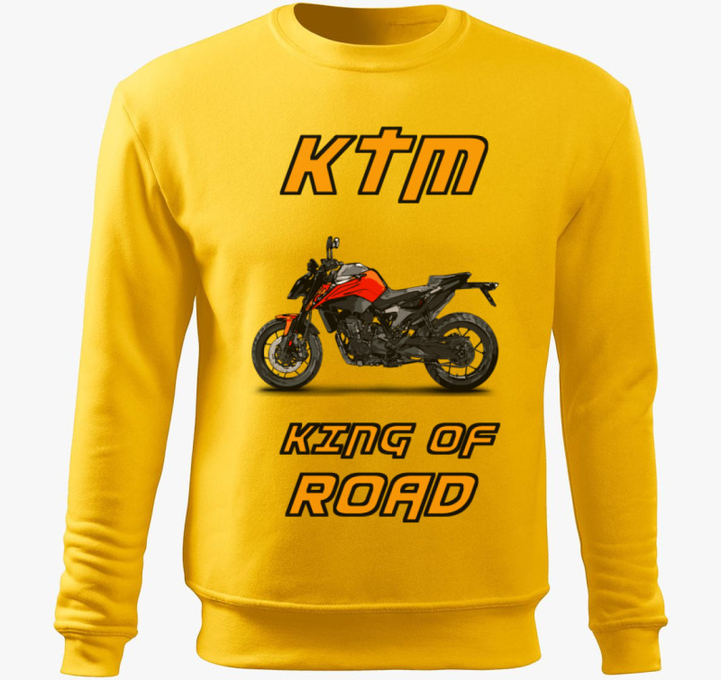 KTM belebújós pulóver — Sárga