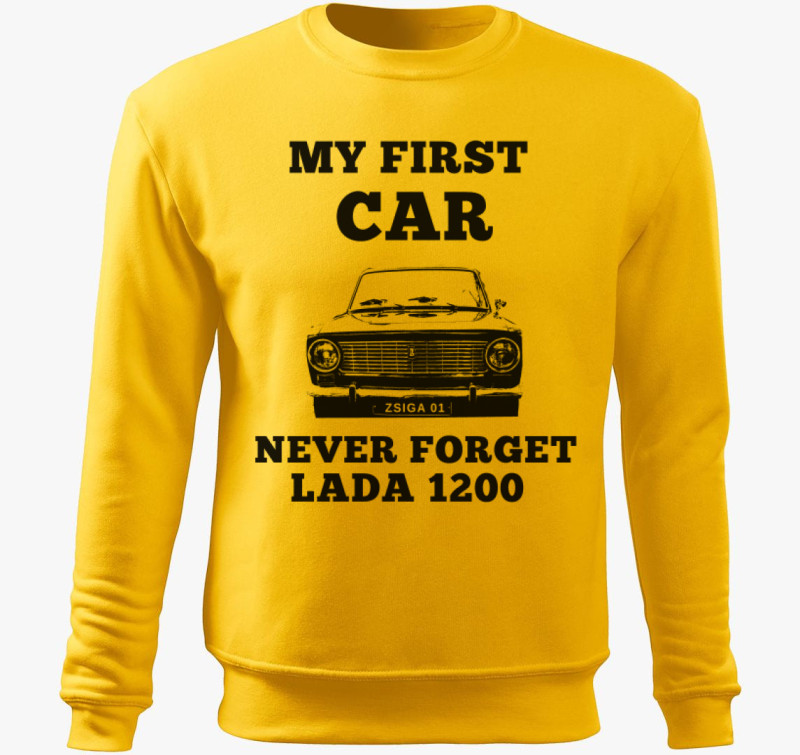 Lada 1200 belebújós pulóver — Sárga
