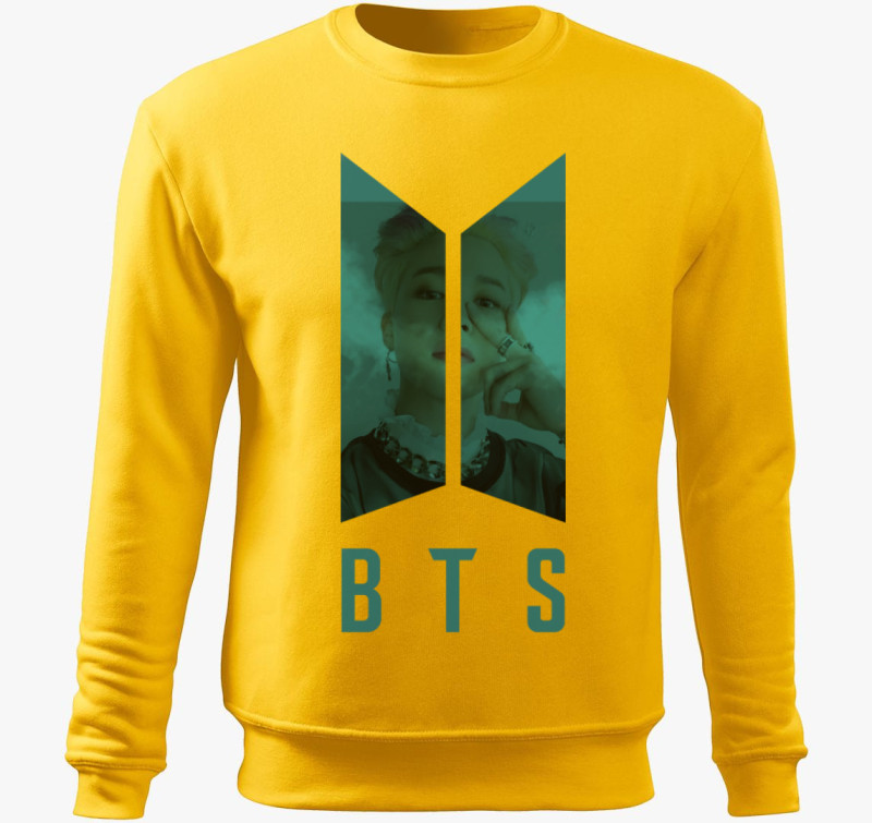 BTS Jimin belebújós pulóver — Sárga
