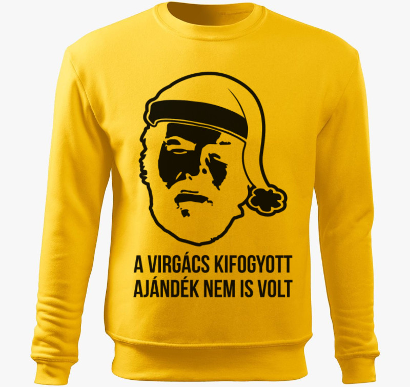 A virgács kifogyott ajándék nem is volt Bud Spencer belebújós pulóver — Sárga