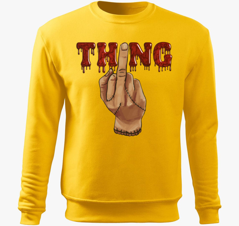 THING belebújós pulóver — Sárga