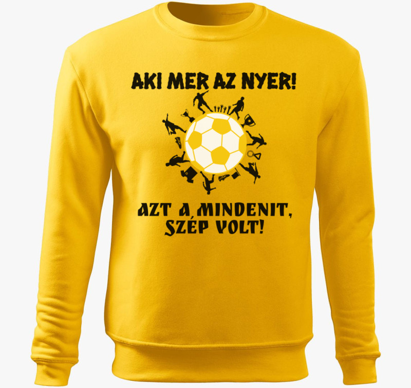 Azt a mindenit belebújós pulóver — Sárga