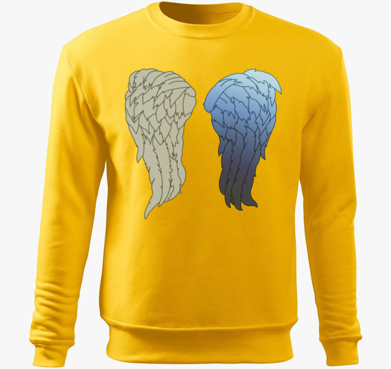 Daryl vest wings belebújós pulóver — Sárga