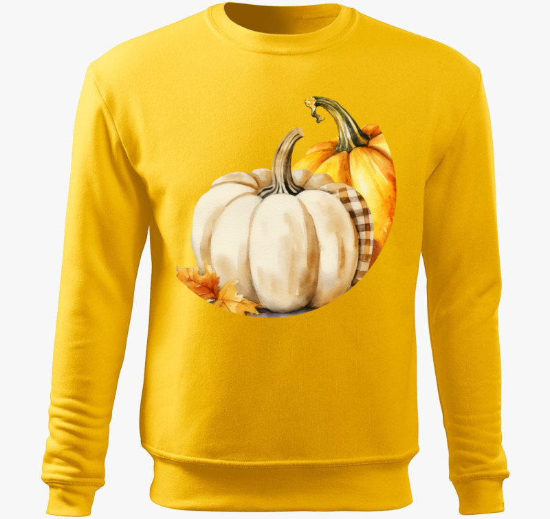 2 pumpkin belebújós pulóver — Sárga