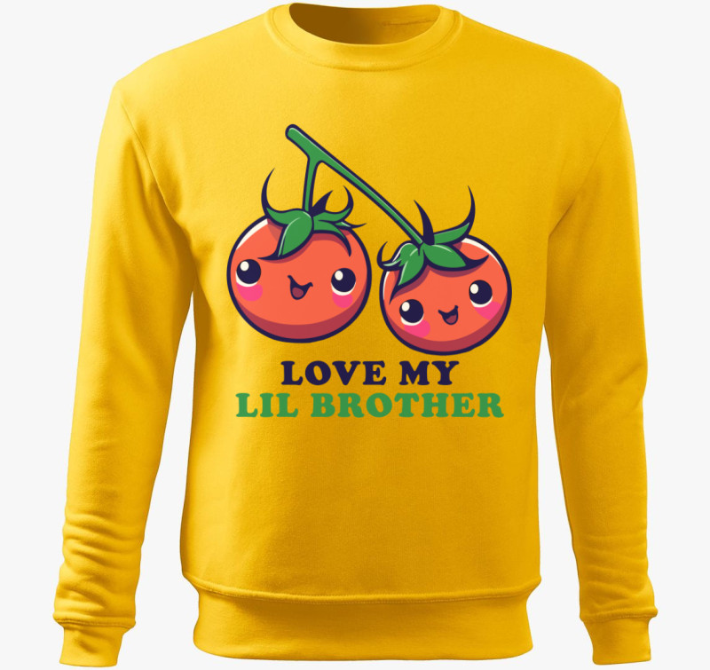 Tomato lil brother belebújós pulóver — Sárga