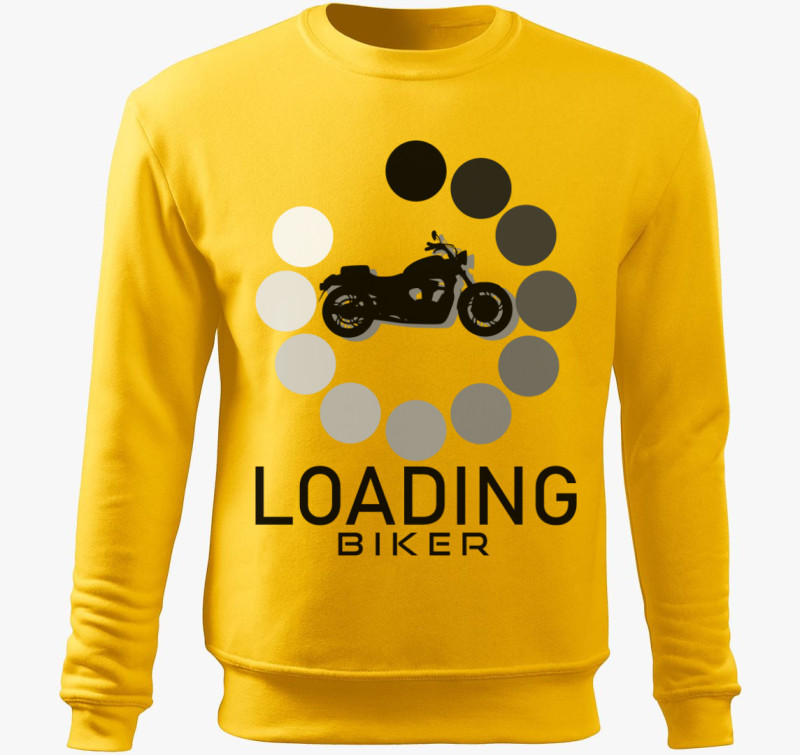 Motor betöltése belebújós pulóver — Sárga