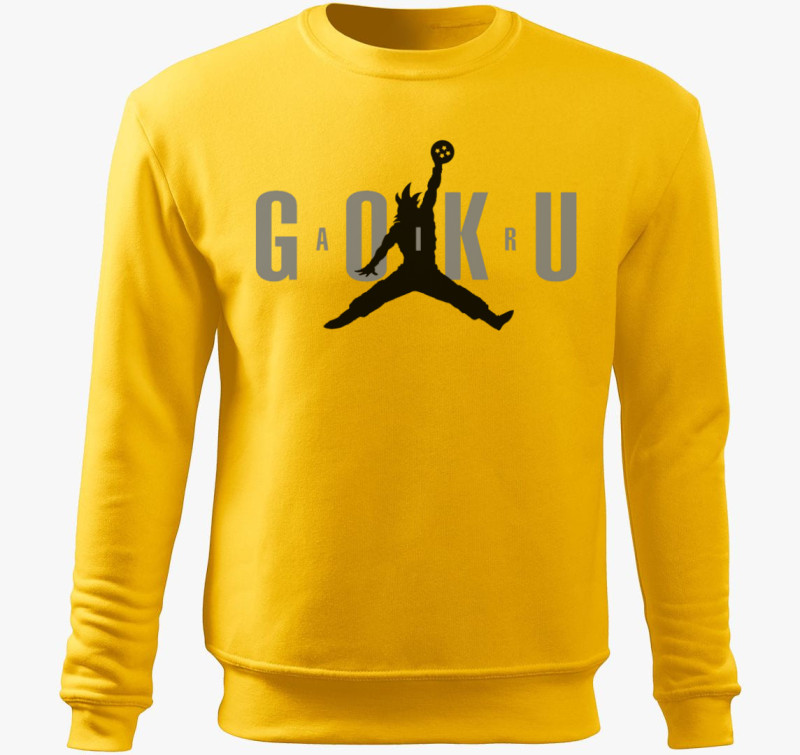 Goku Air belebújós pulóver — Sárga