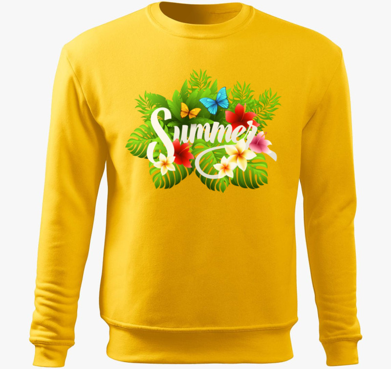 Summer belebújós pulóver — Sárga