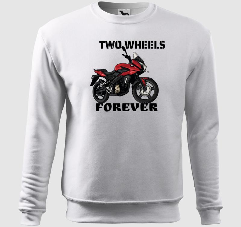Two wheels forever  belebújós pulóver