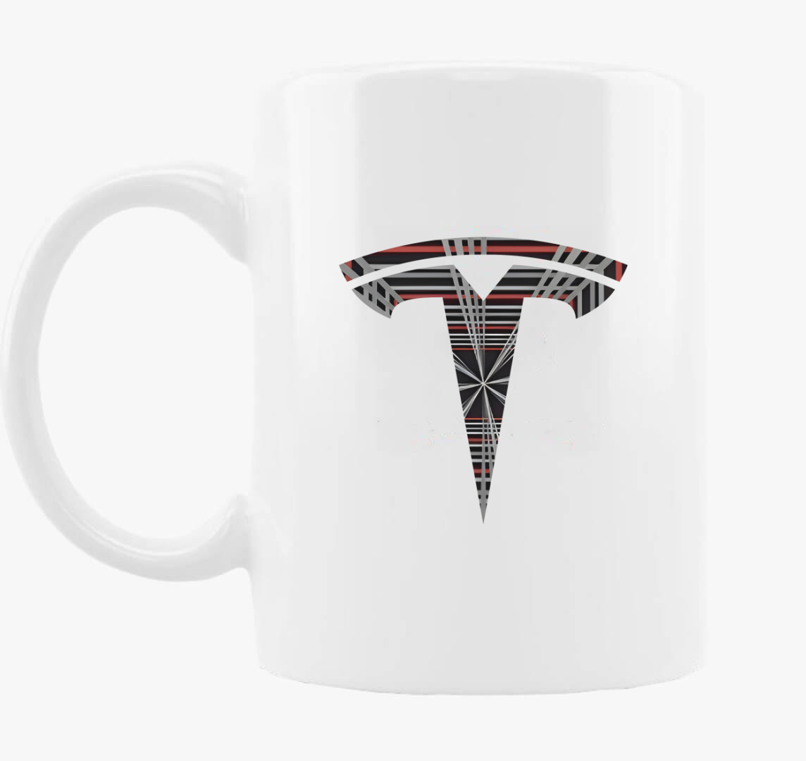 TESLAPLAID bögre — Sima bögre