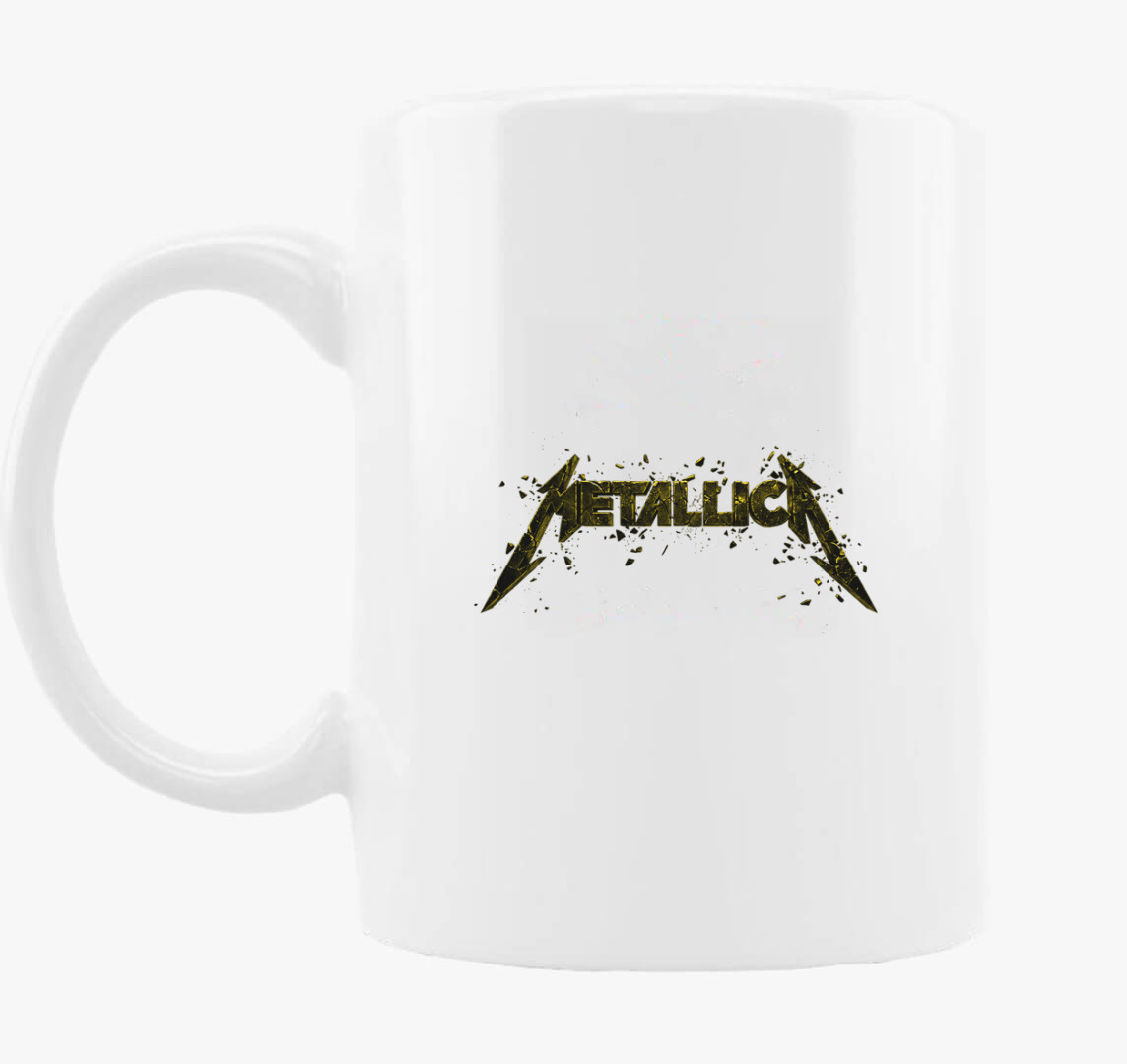 Metallica Repedezett Logó bögre — Sima bögre