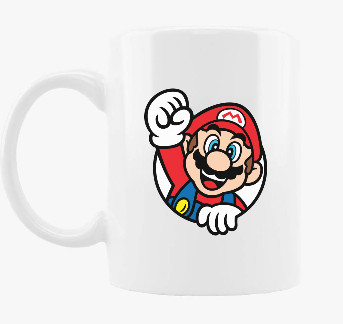 Supermario bögre — Sima bögre