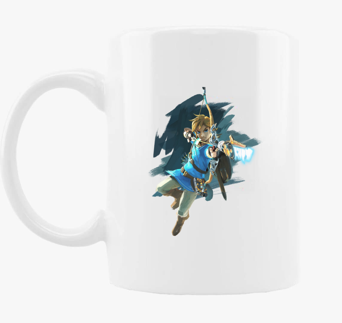 Zelda Link Gamer bögre — Sima bögre