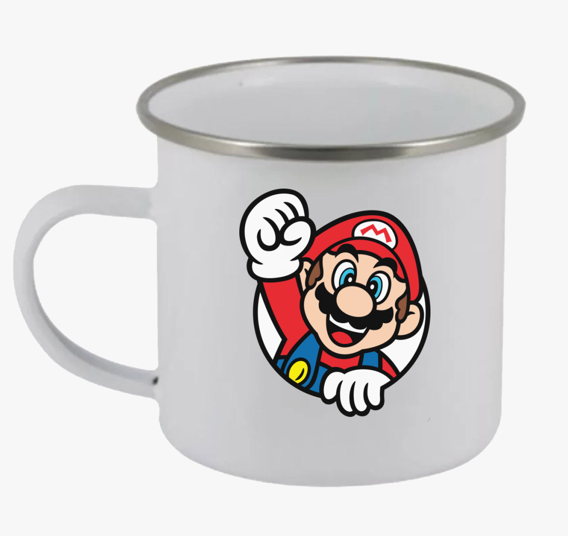 Supermario bögre — Fém bögre